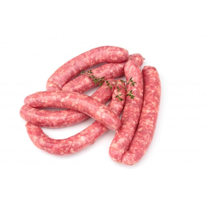 Chipolatas nature/aux herbes/du Soleil
