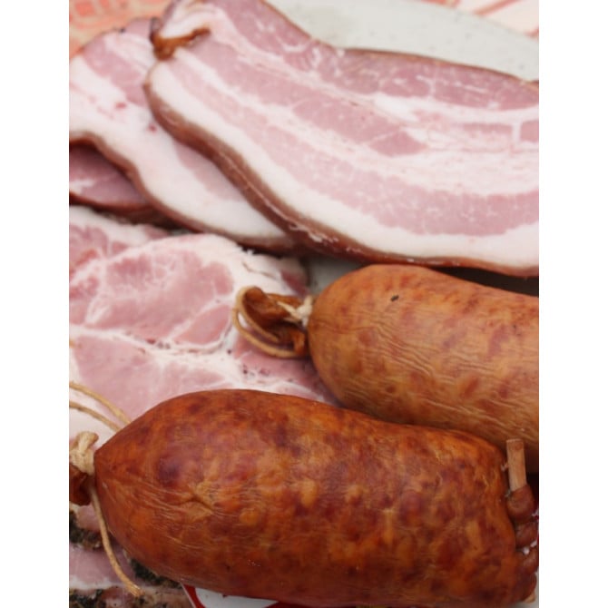 Saucisse fumée paysanne
